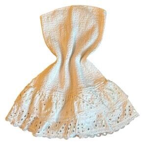 Eyelet summer dress